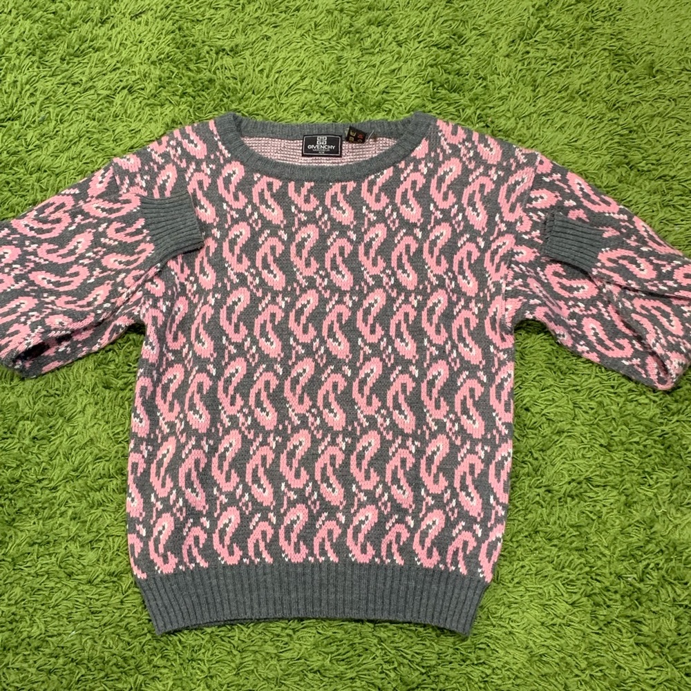 Authentic Vintage Givenchy Paris Flame Sweater